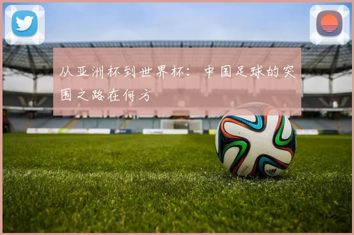 从亚洲杯到世界杯:中国足球的突围之路在何方